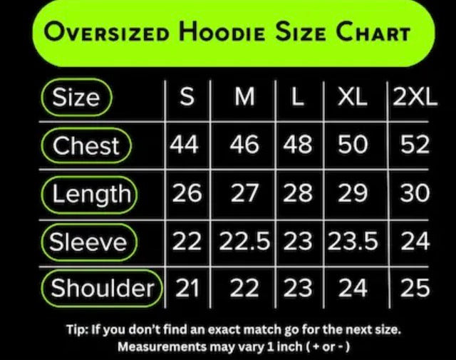 Black Edition Wolf Bite - Oversized Hoodie