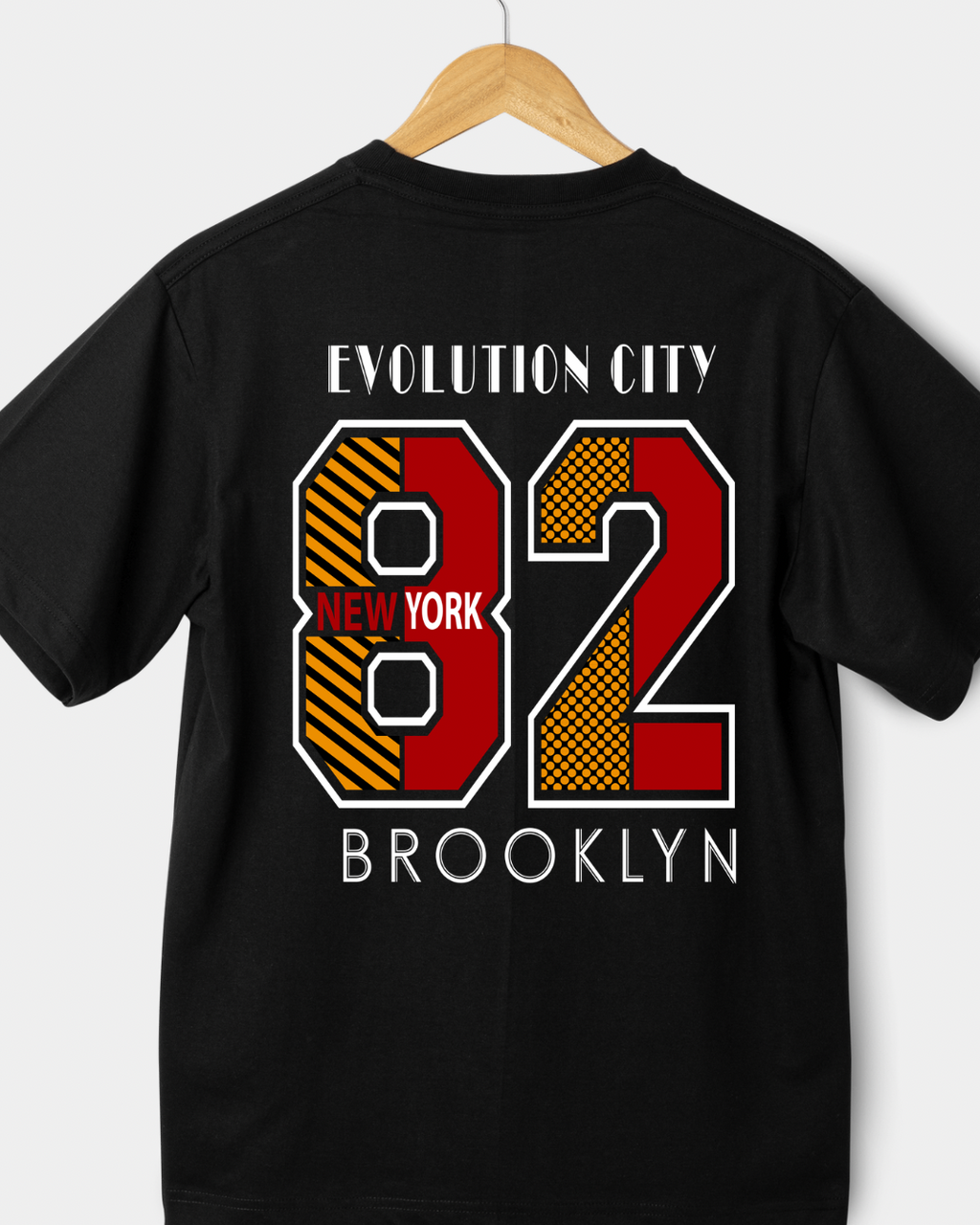 Evolution 82 Brooklyn – Street Classic Oversized Tee