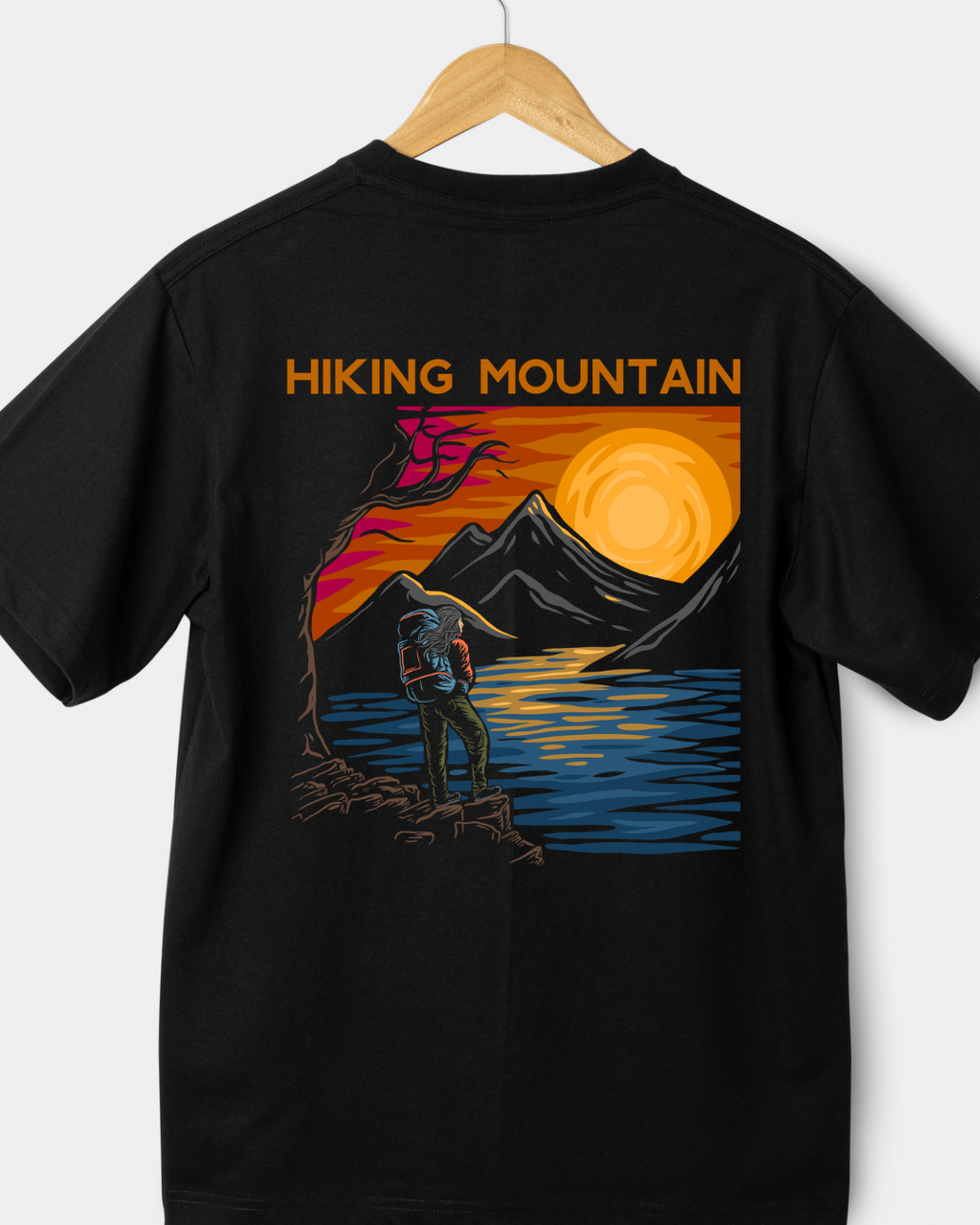 The Hiking Mountain Oversized Tee