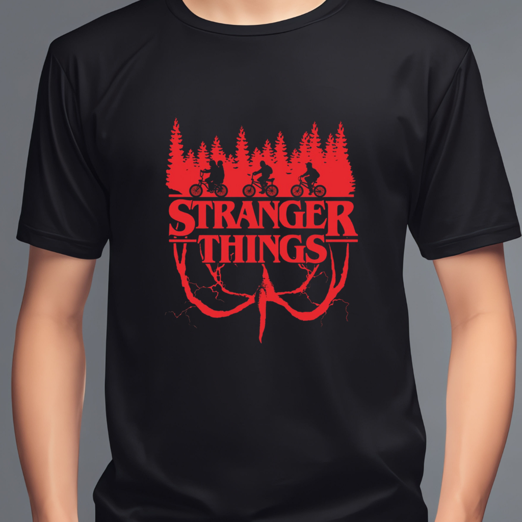 Stranger things - Regular Crew Neck Tee 1.0