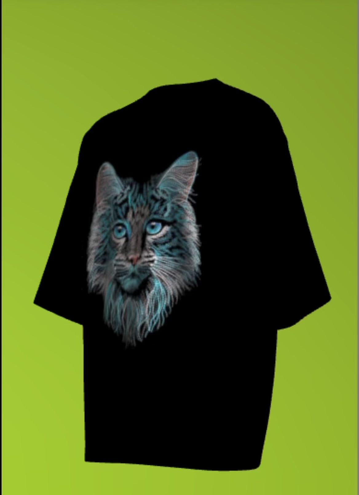 Thunder Cat Crew Neck Tee